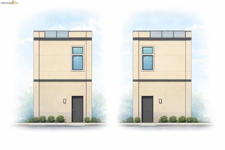 Contemporary house featuring stucco siding