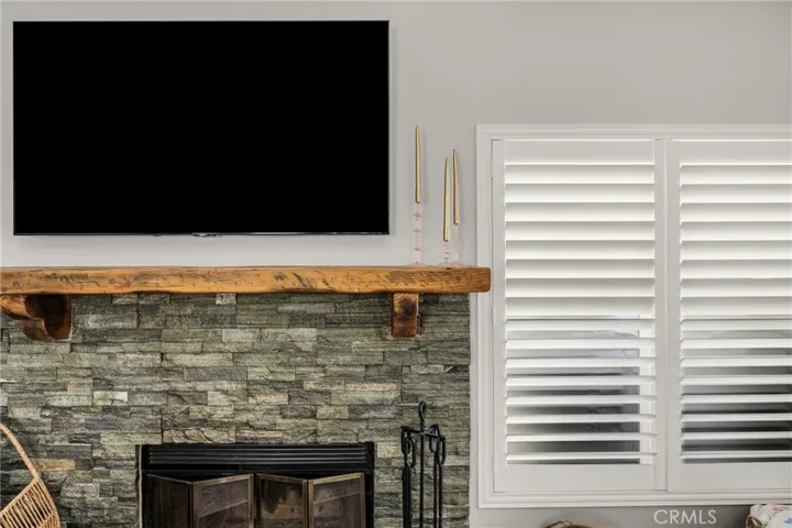 Beautiful fireplace