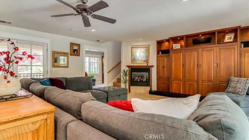 Family Room - Full projector visible on the ground