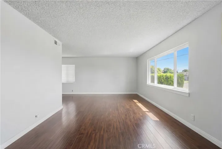 Virtually staged living room