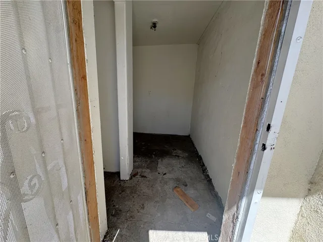 Storage attached to Garage