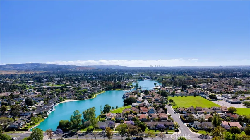 Just around the corner from the North Lake