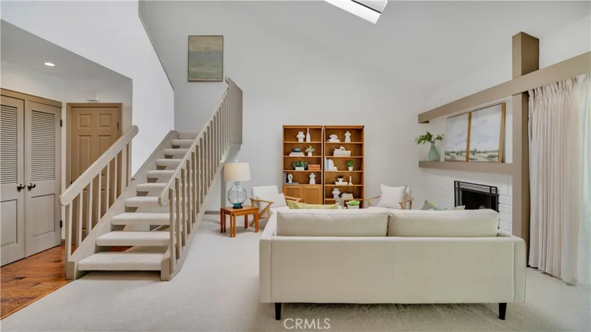 Contemporary ladder staircase