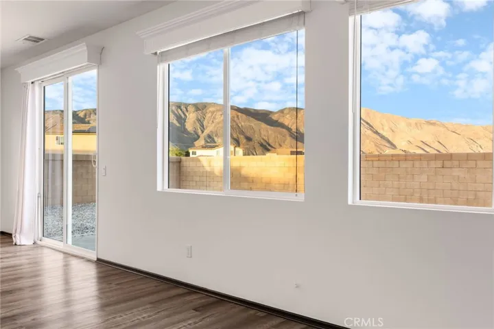 Mountain views from family room