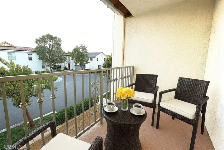 Balcony Sitting Area (Virtually Staged)