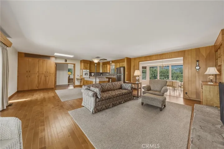 Two dining areas; one in kitchen and one dining room.