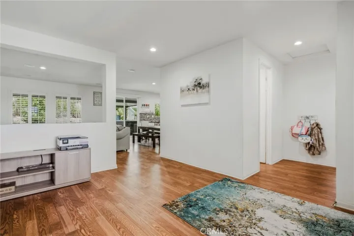 Entry into great room