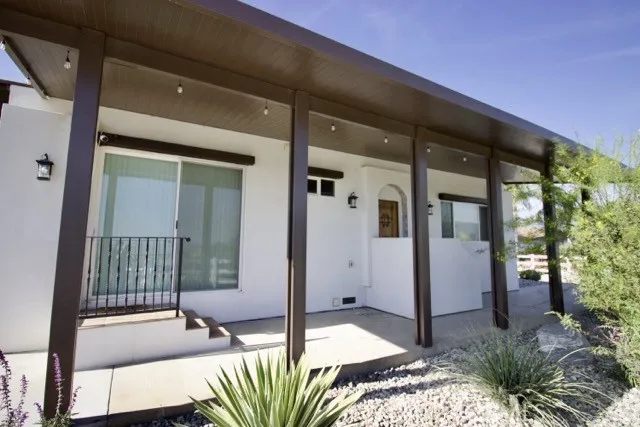Front patio