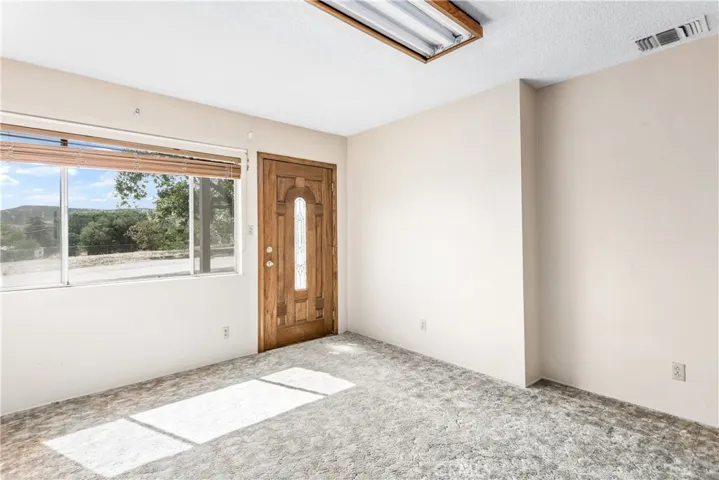 Door leading into the base level suite.