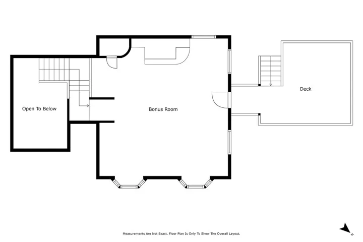 Floor Plan. Upper Level.