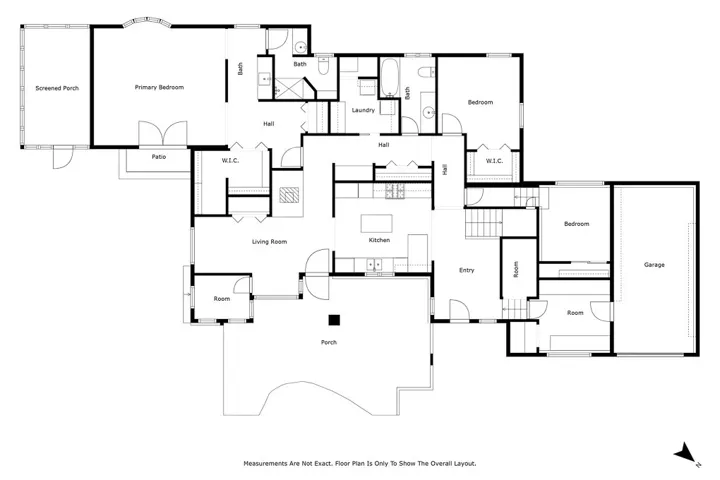 Floor Plan Main Level.
