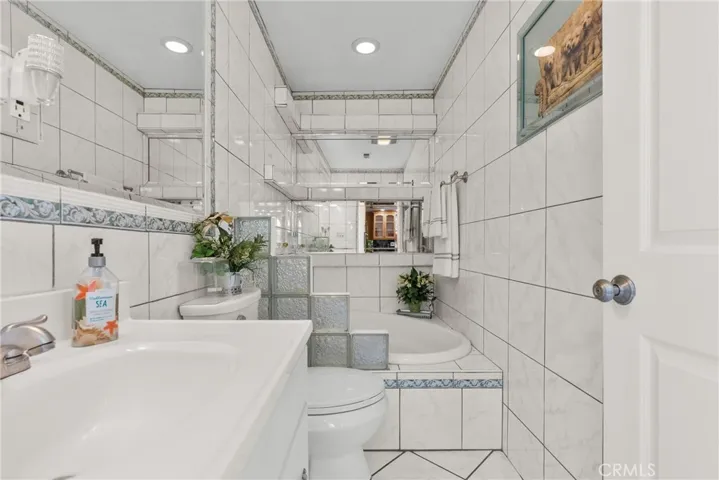 Bathroom off kitchen