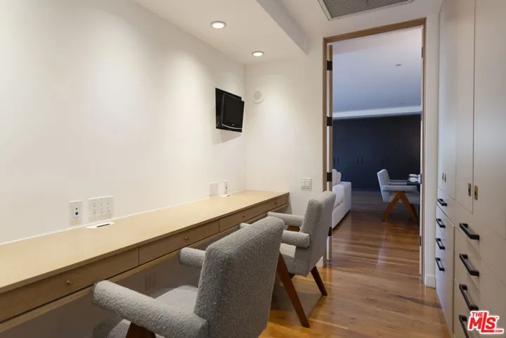 Office with Built-in Storage