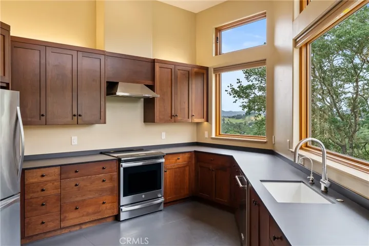 Stainless steel electric appliances for modern day living.