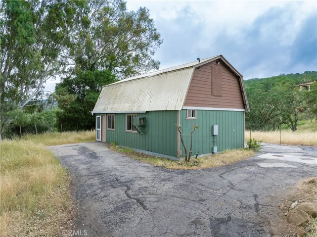 Barn 1 (~674 SF) is a blank slate in mid-construction. Bring your vision! Buyer to verify permitting and allowable uses with the city.