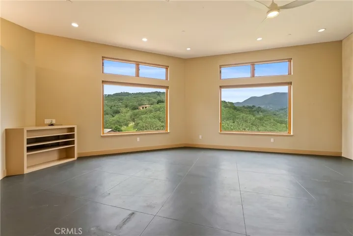 Lovely windows with transoms that invite the outdoors in.