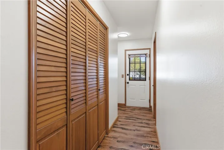 Hallway near laundry area