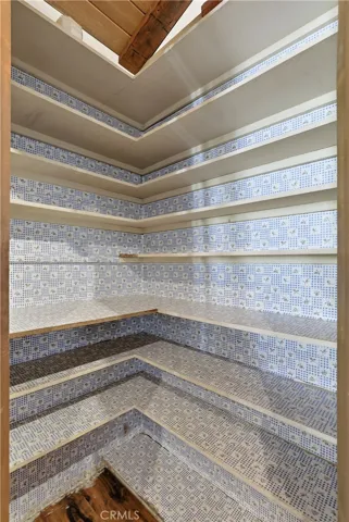 Kitchen pantry with plenty of room for canned goods and goodies.