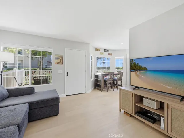 Family room with bright open feel