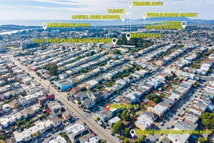 406 Head Street, San Francisco, California 94132