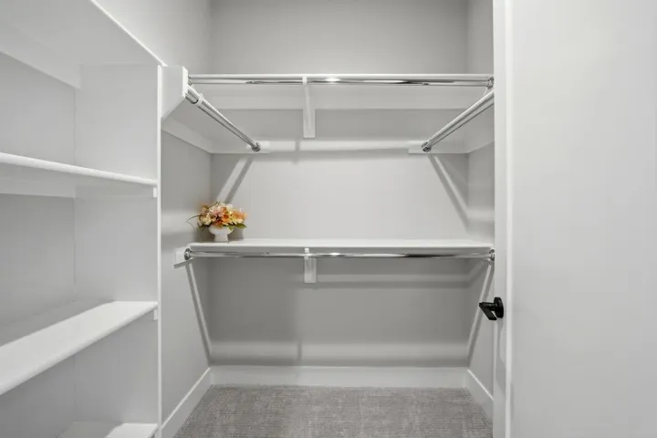 Upstairs closet