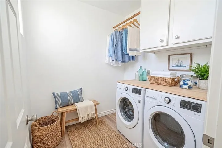 Separate laundry room. Virtually Staged