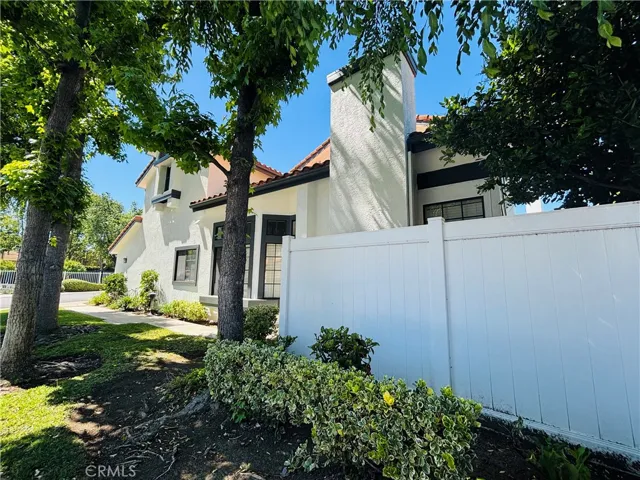 Side of property.