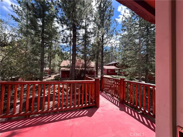Here is the deck from your bedroom