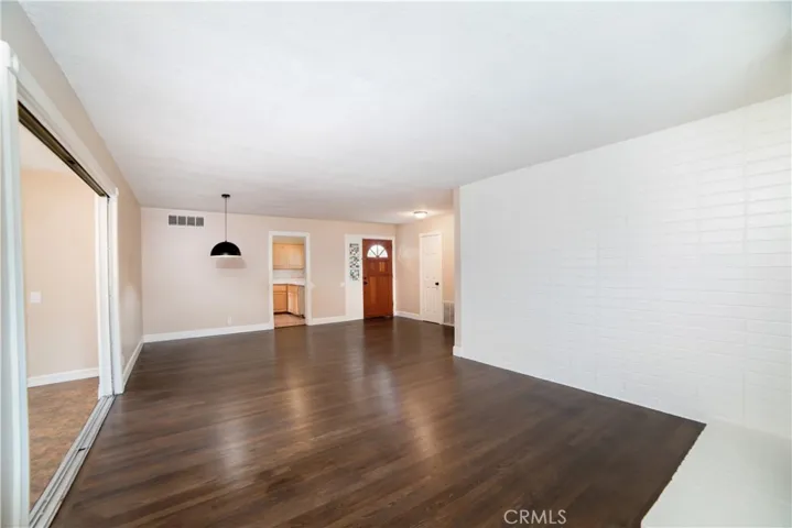 Family room toward kitchen