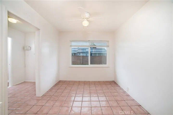 Breakfast room with laundry room adjacent