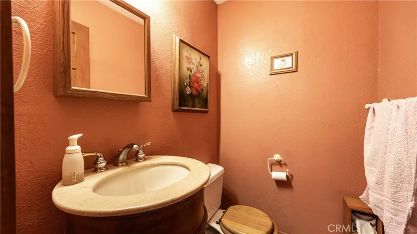 Half bath on main floor