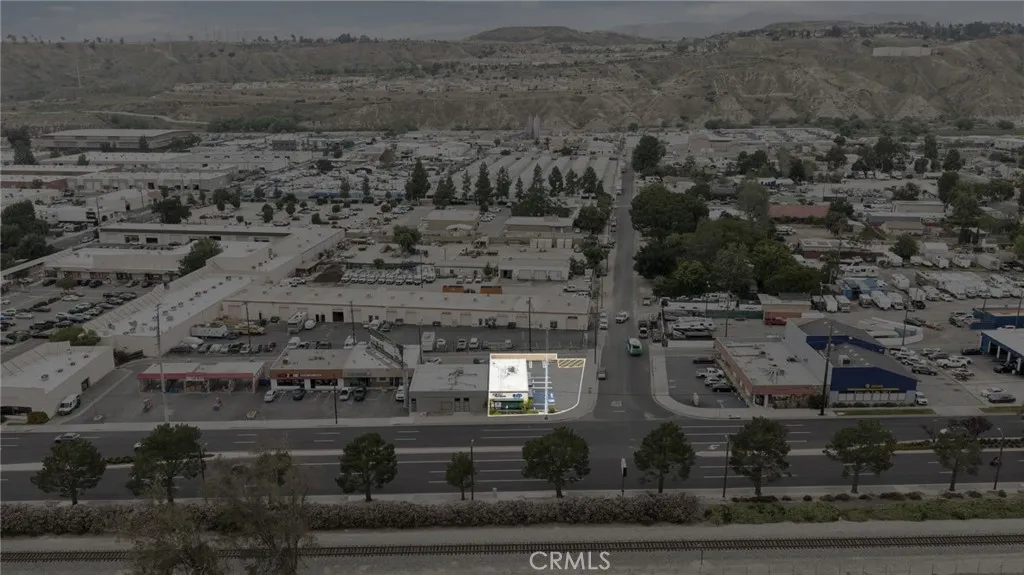Ariel View Over Soledad Canyon Rd.