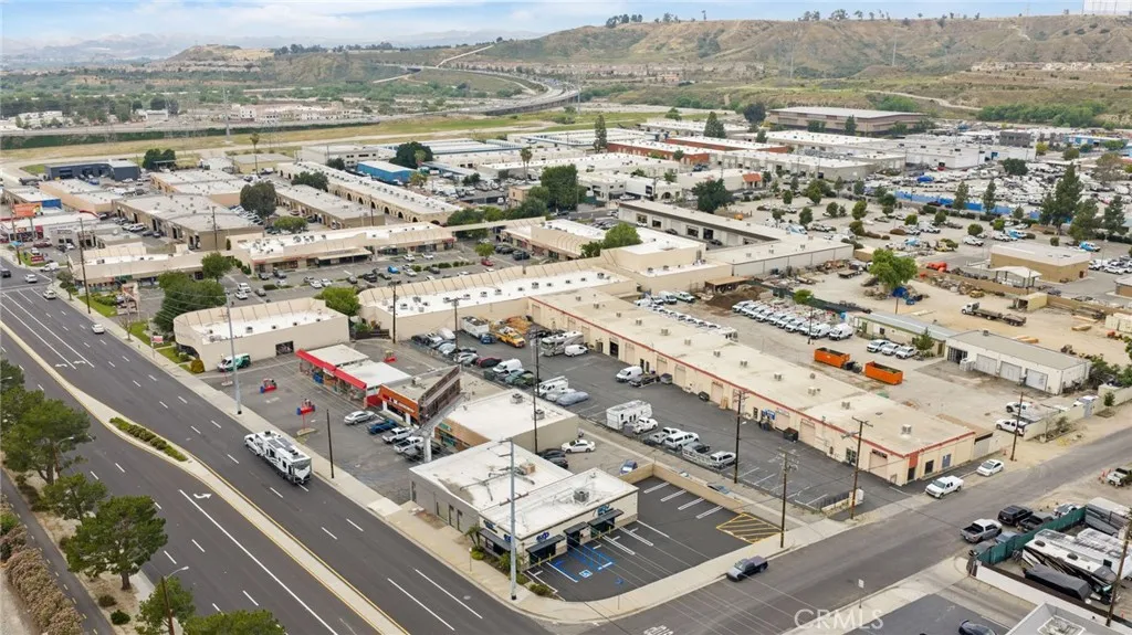 Ariel View Over Soledad Canyon Rd.