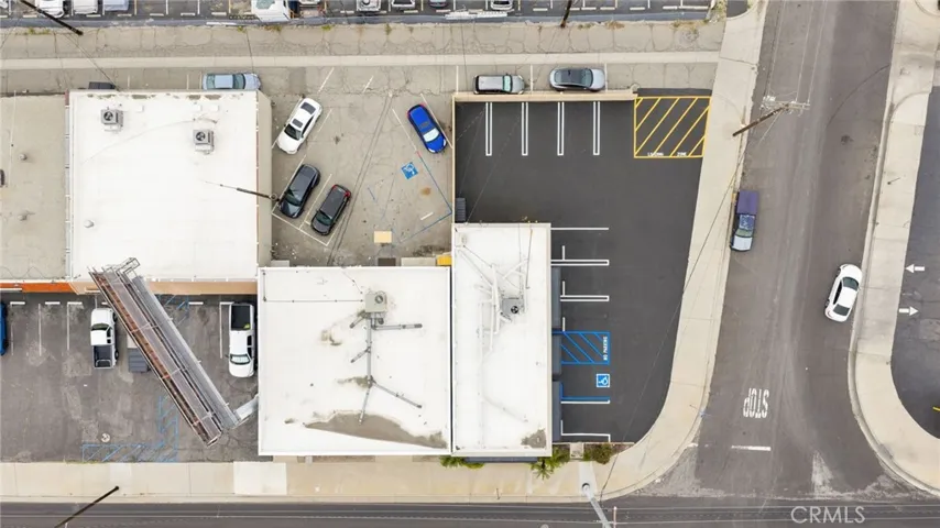 Ariel View Over Soledad Canyon Rd.