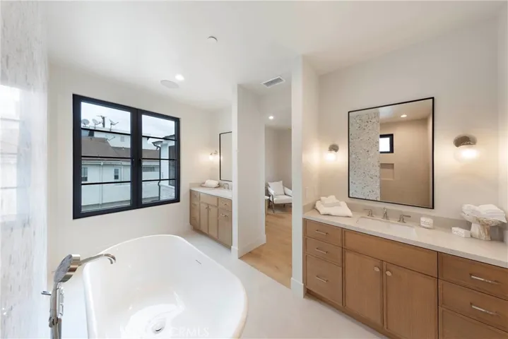 Primary Bath with Dual Vanities