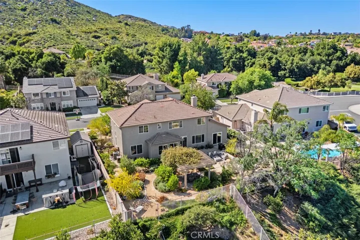 Aerial from back of home