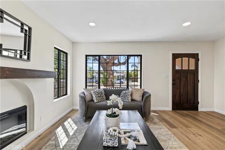Family room facing front door