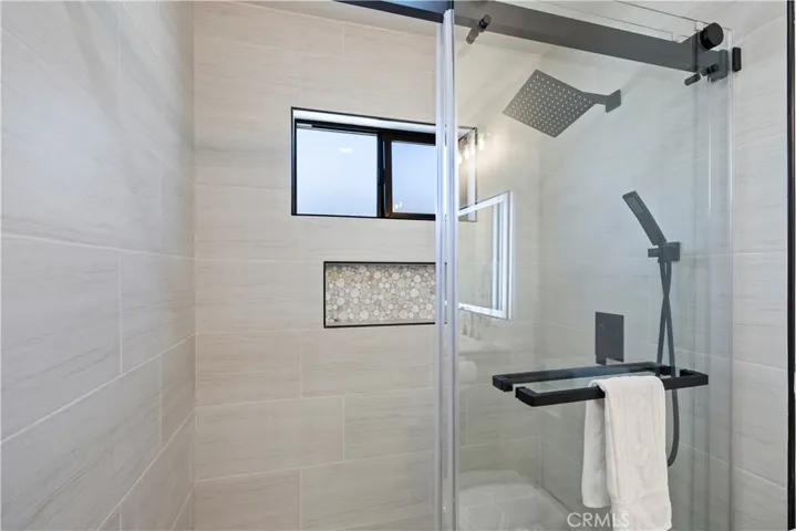 Master shower