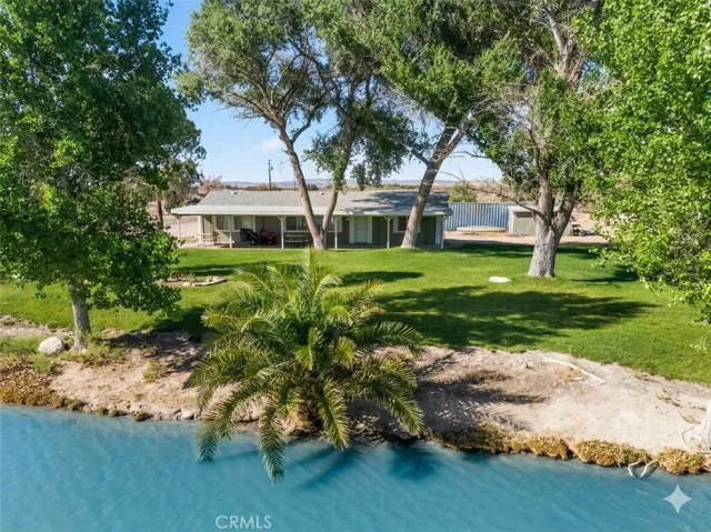 View of house from lake