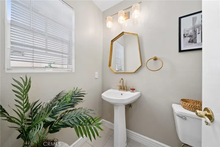 Convenient guest ½ bath located on the main 2nd living level.
