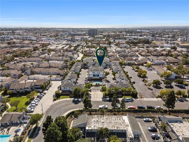 Aerial shots highlight the quiet, interior tract location.