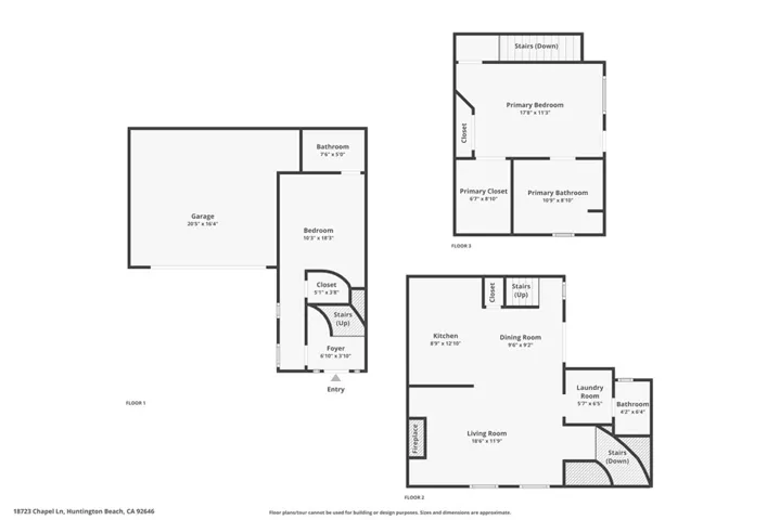 Combined floor plans