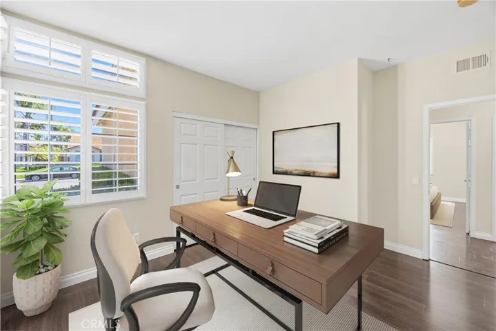 Bedroom/Office Virtually Staged