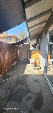 Unit B Back Patio