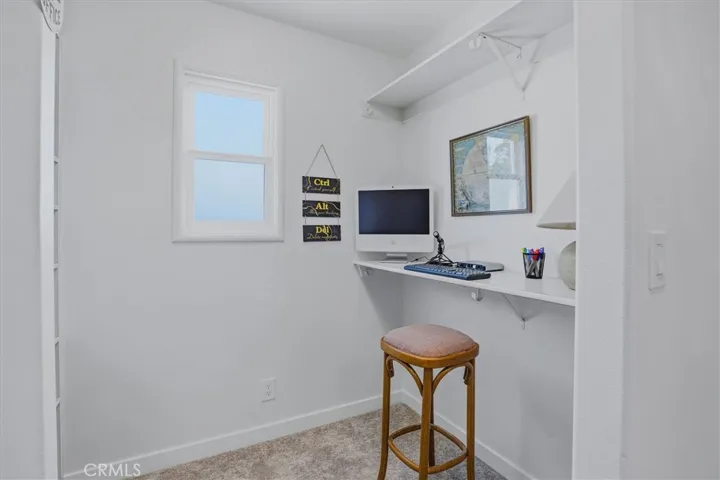 An office in the Primary closet!