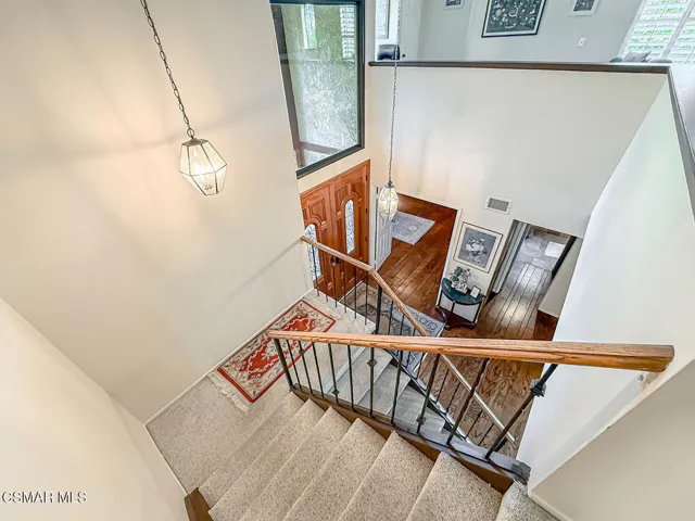 Stairs and landing