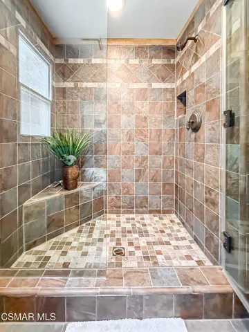 Downstairs shower