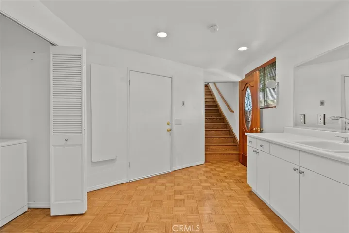 staircase to upstairs suite