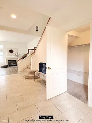 Under staircase closet