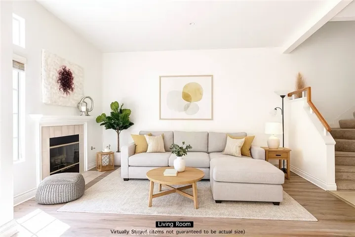 Virtually Staged Living Area